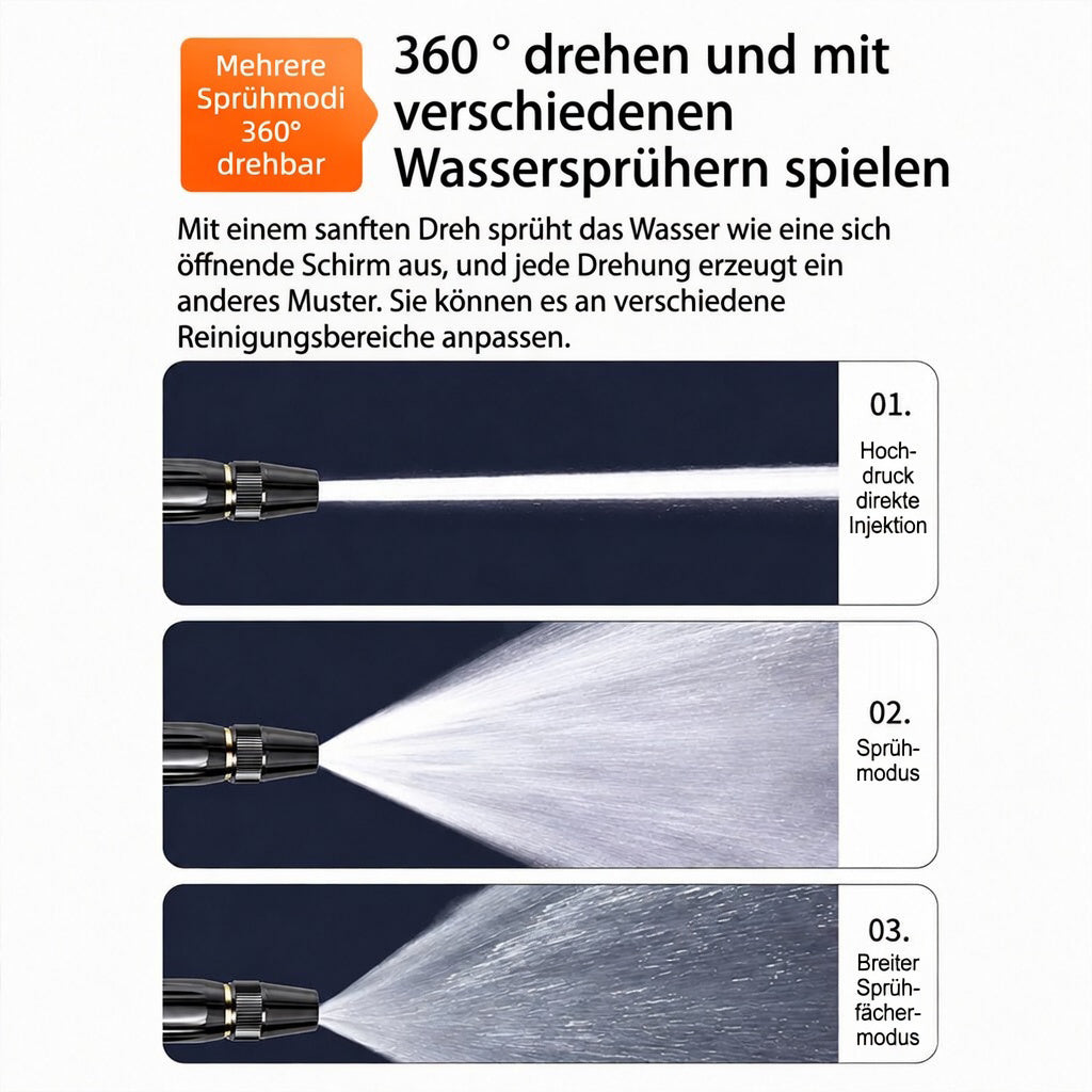 🔮Letzter Tag! Niedrigster Preis – nur 5.6€! | Billhol® 🏆 Hochdruck-Autowaschpistole für Zuhause – ein Muss zum Gießen von Pflanzen und Gemüse sowie zum Autowaschen. 👍💦