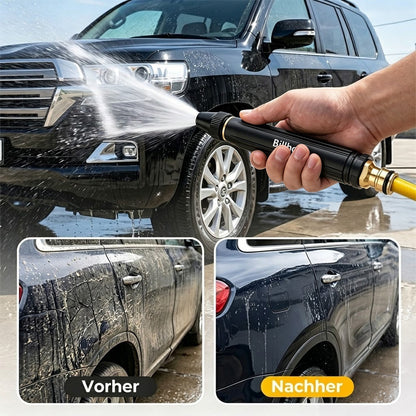 🦤50 % Rabatt — Letzter Tag丨Billhol® 🏆Hochdruck-Wasserpistole für die Autowäsche zu Hause, ein Muss zum Bewässern von Pflanzen und Gemüse sowie zum Autowaschen.👍💦