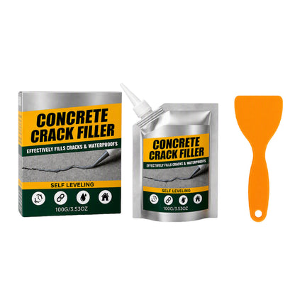 🔥 50 % RABATT | SVOZK® Wasserfester Beton-Rissfüller & Dichtstoff – für Risse, Fugen, Innen & Außen 🛠️