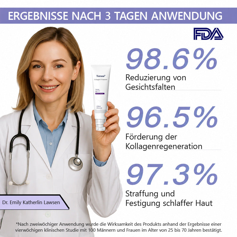 🛡️DE Offizieller Marken-Shop | Turonu® Faltenreduzierende & straffende Roller-Creme 🧴 Glattere Haut in nur 3 Tagen