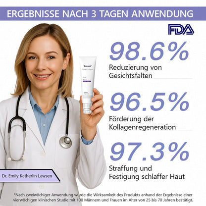 🛡️DE Offizieller Marken-Shop | Turonu® Faltenreduzierende & straffende Roller-Creme 🧴 Glattere Haut in nur 3 Tagen