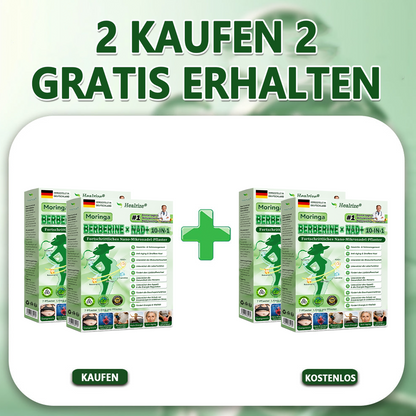 🇩🇪 Healrize® 🚀✨10-in-1 Nano-Mikronadel-Pflaster Moringa · Berberin · NAD+ | 1× täglich