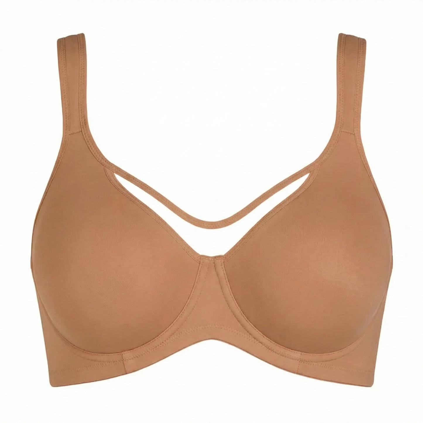 🏆LUCKYSONG® Last Day Special Price💐Women's Elegant Sheer Full Coverage Plus Size Bra - Black