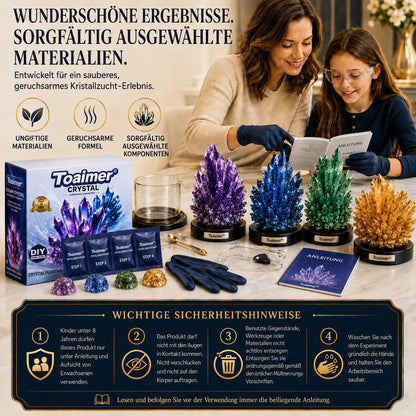 💥 Heute 50 % sparen | 💎Toaimer® CrystalGenesis — Züchte deinen eigenen Kristall und verwandle ihn in edlen Schmuck 💎