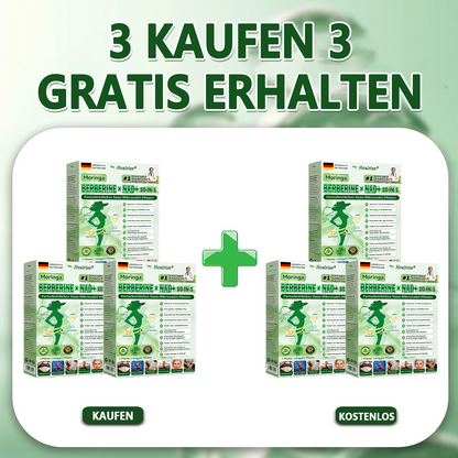 🇩🇪 Healrize® 🚀✨10-in-1 Nano-Mikronadel-Pflaster Moringa · Berberin · NAD+ | 1× täglich