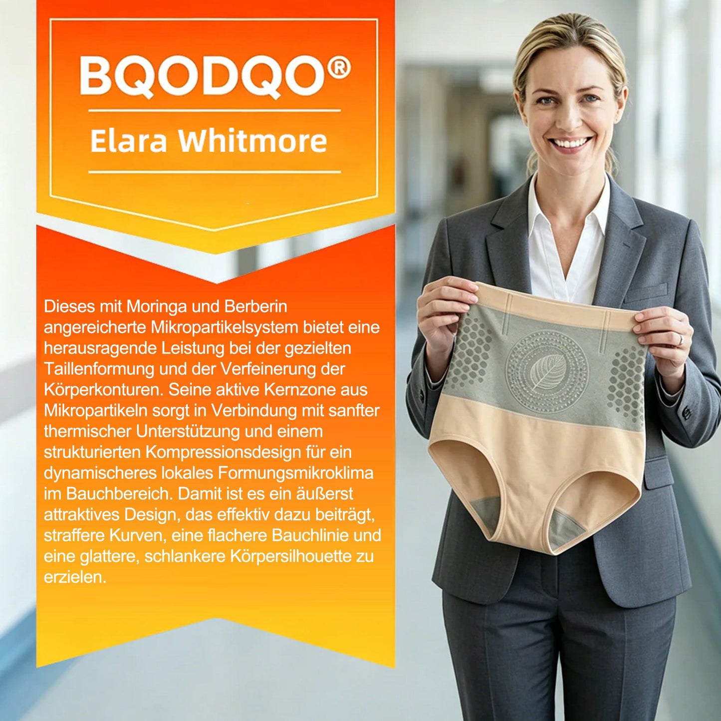 👩🏼‍⚕️ Offizieller Markenshop | BQODQO® 2026 Moringa & Berberin 4-in-1 Mikro-Partikel Form- und Fettverbrennungs-Shorts 👨‍👩‍👧‍👦