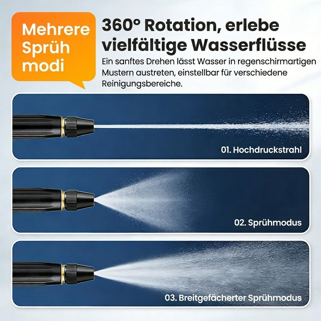 🦤50 % Rabatt — Letzter Tag丨Billhol® 🏆Hochdruck-Wasserpistole für die Autowäsche zu Hause, ein Muss zum Bewässern von Pflanzen und Gemüse sowie zum Autowaschen.👍💦