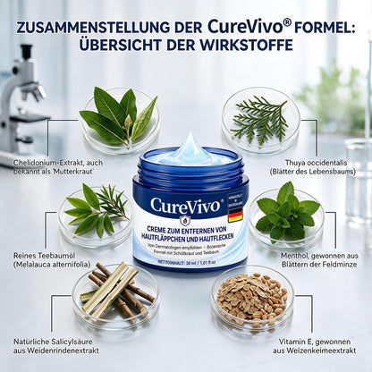 🛡️🛡️CureVivo® 💥💥7-Tage Hautanhängsel- & Flecken-Entfernungscreme (schmerzfreie Formel – ohne Narben)