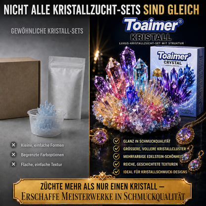 💥 Heute 50 % sparen | 💎Toaimer® CrystalGenesis — Züchte deinen eigenen Kristall und verwandle ihn in edlen Schmuck 💎