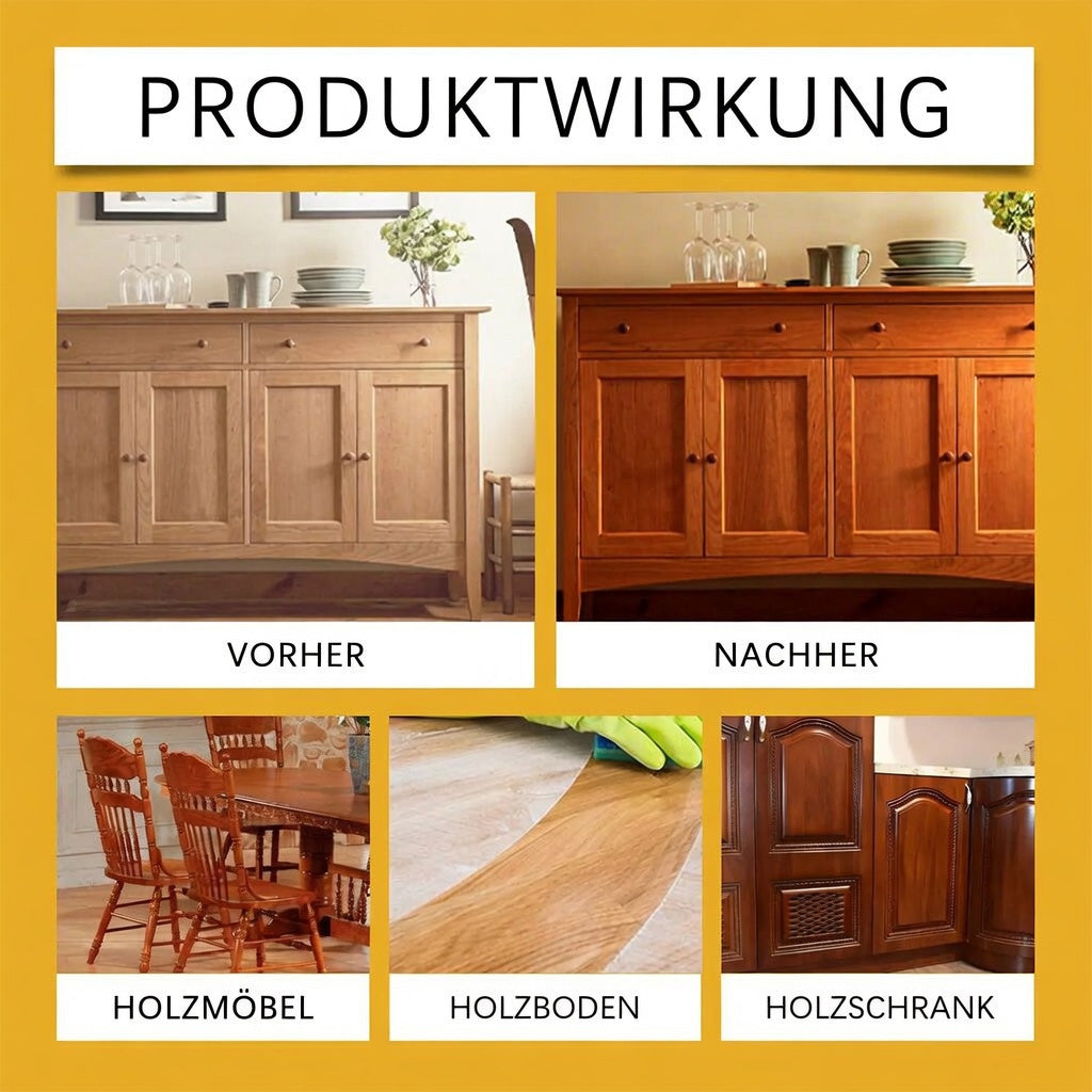 REBYIPO® 49 % RABATT – Aktionswoche 🎉🎉 Bienenwachs-Holzpflegespray 120 ml | Natürlicher Glanz & Schutz für Möbel, Böden und Schränke – nicht fettend, staubabweisendes Finish