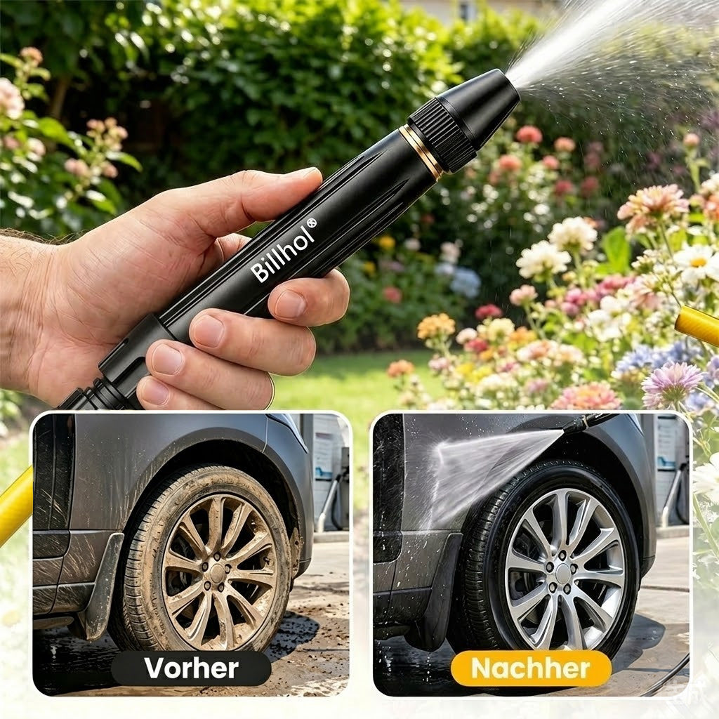 💥80% RABATT — LETZTER TAG丨👉Billhol® Hochdruck-Gartenpistole für Autowäsche Pflanzen & Bewässerung