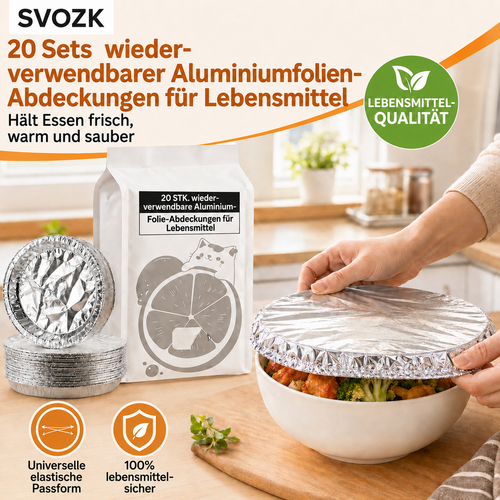 SVOZK® 🍔Jetzt 70 % sparen – wiederverwendbare Abdeckungen für frische Reste & einen ordentlichen Kühlschrank ❄️
