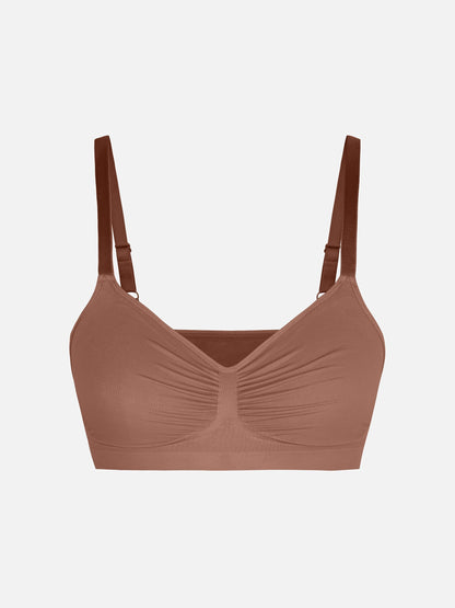 🏆LUCKYSONG® Everyday Wireless Bra Unlined Soft Bra