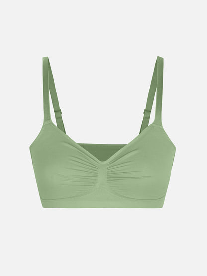 🏆LUCKYSONG® Everyday Wireless Bra Unlined Soft Bra