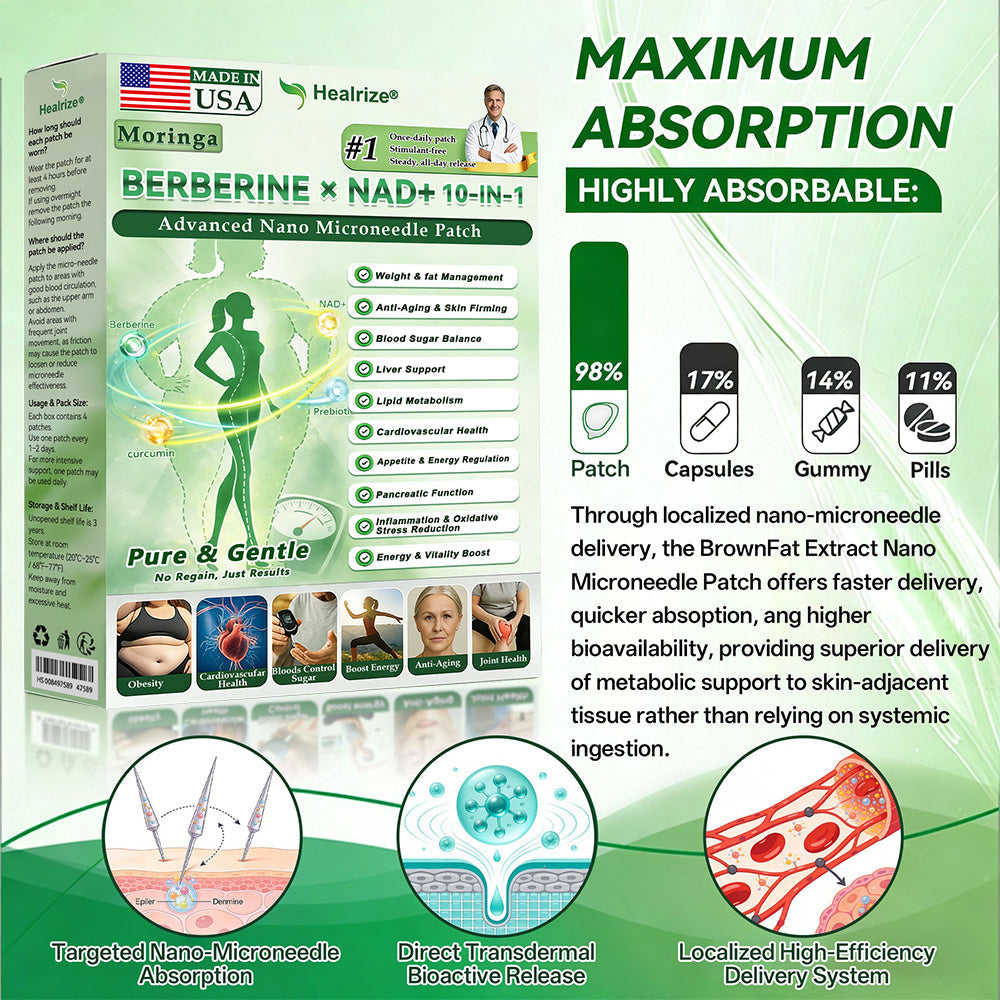 🇺🇸𝑶𝒇𝒇𝒊𝒄𝒊𝒂𝒍 𝑺𝒕𝒐𝒓𝒆  | 🌱 𝐇𝐞𝐚𝐥𝐫𝐢𝐳𝐞® 𝙈𝒐𝒓𝒊𝒏𝒈𝗮 · 𝗕𝗲𝗿𝗯𝐞𝐫𝐢𝐧𝙚 × 𝙉𝑨𝑫+ 𝟏𝟎-𝙞𝙣-𝟏 𝘼𝒅𝒗𝒂𝒏𝒄𝒆𝐝 𝐍𝐚𝐧𝙤 𝙈𝙞𝙘𝙧𝙤𝙣𝒆𝒆𝒅𝒍𝐞 𝐏𝐚𝐭𝙘𝙝(𝐉𝐮𝐬𝐭 𝐨𝐧𝐜𝐞 𝐚 𝐝𝐚𝐲, 𝐯𝐢𝐬𝐢𝐛𝐥𝐞 𝐜𝐡𝐚𝐧𝐠𝐞𝐬 𝐢𝐧 𝟕 𝐝𝐚𝐲𝐬） ✅ 𝐅𝐨𝐫 𝐨𝐛𝐞𝐬𝐢𝐭𝐲, 🅛🅞🅞🅢🅔 🅢🅚🅘🅝,𝐝𝐢𝐚𝐛𝐞𝐭𝐞𝐬, 𝐬𝐥𝐞𝐞𝐩 𝐚𝐩𝐧𝐞𝐚, 𝐣𝐨𝐢𝐧𝐭 𝐢𝐬𝐬𝐮𝐞𝐬, 𝐚𝐧𝐝 𝐦𝐨𝐫𝐞