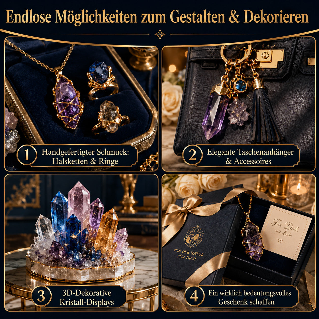 💥 Heute 50 % sparen | 💎Toaimer® CrystalGenesis — Züchte deinen eigenen Kristall und verwandle ihn in edlen Schmuck 💎