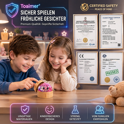 🚨 NUR HEUTE: 50 % SPAREN! | Toaimer® Magic Face-Changing Dumpling Squishy 🥟