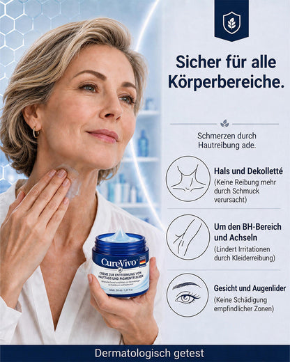 🛡️🛡️CureVivo® 7-Tage Hautanhängsel- & Flecken-Entfernungscreme (schmerzfreie Formel – ohne Narben)