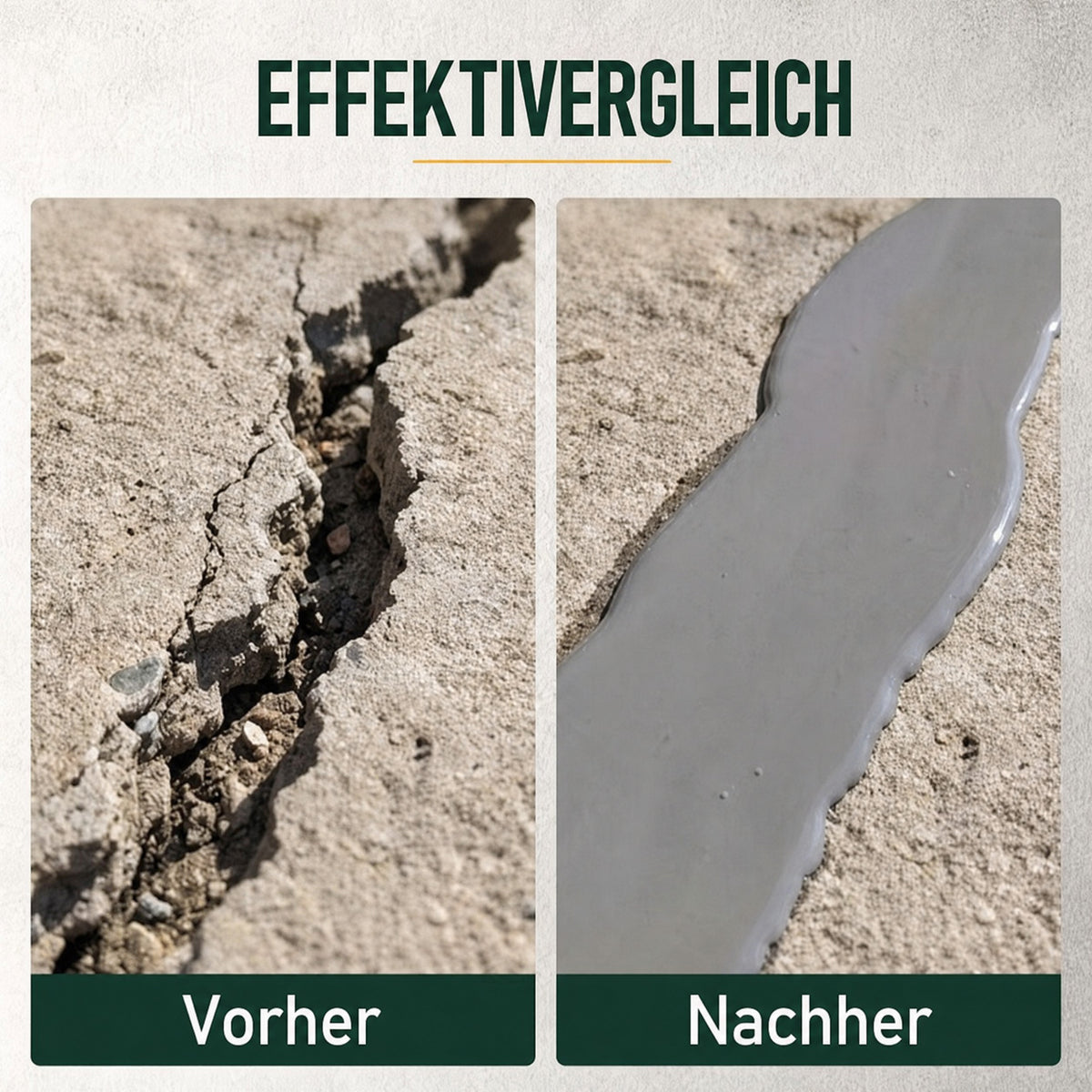 🔥 50 % RABATT | SVOZK® Wasserfester Beton-Rissfüller & Dichtstoff – für Risse, Fugen, Innen & Außen 🛠️
