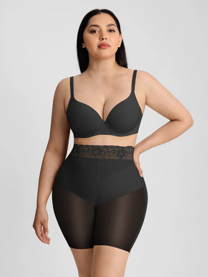 🏆LUCKYSONG® Butt Lift Ultra-Stretch V-Band Shaper Short🪻