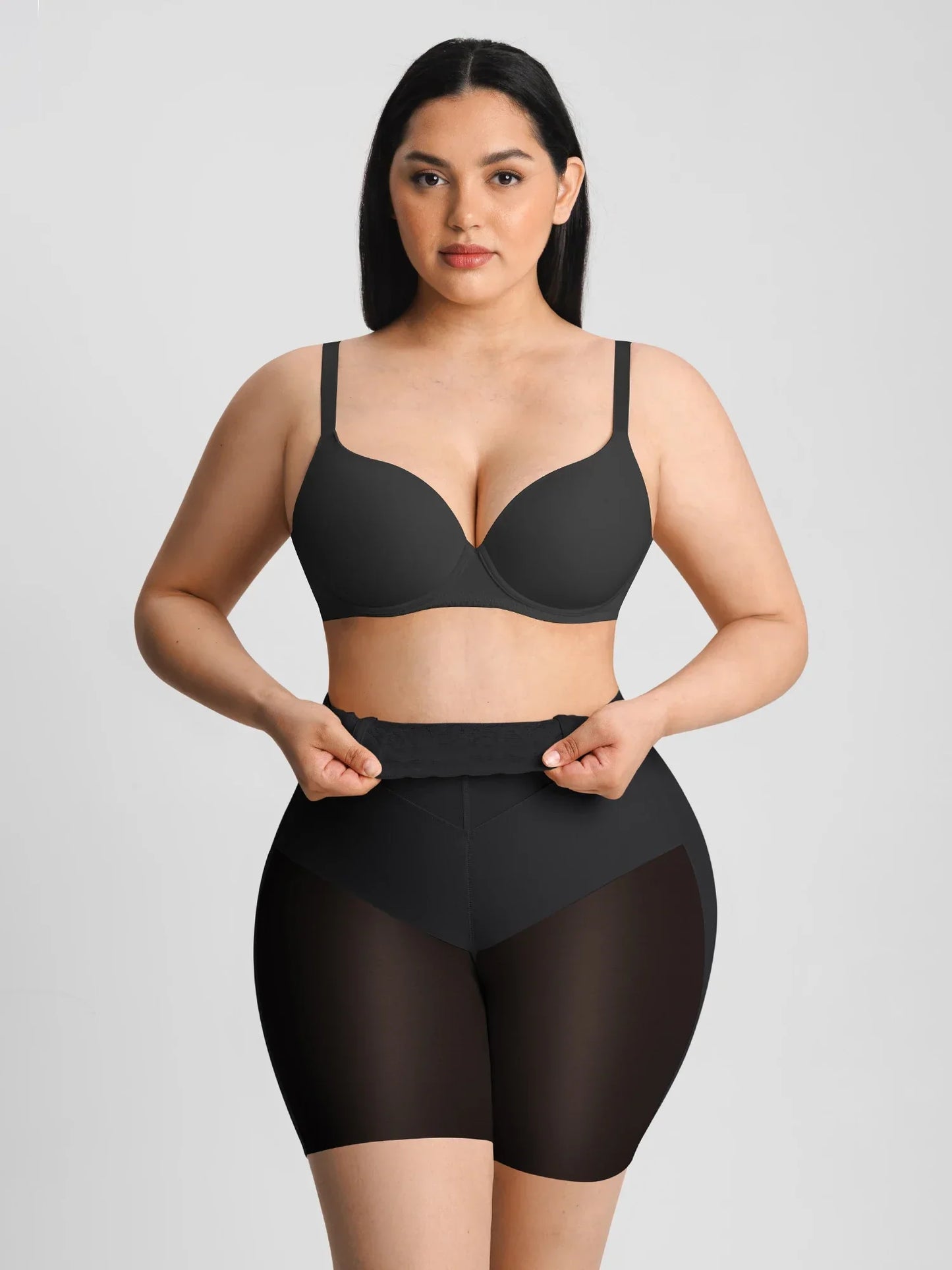 🏆LUCKYSONG® Butt Lift Ultra-Stretch V-Band Shaper Short🪻
