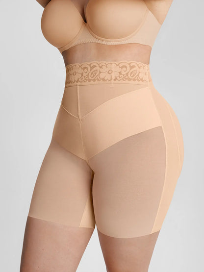 🏆LUCKYSONG® Butt Lift Ultra-Stretch V-Band Shaper Short🪻