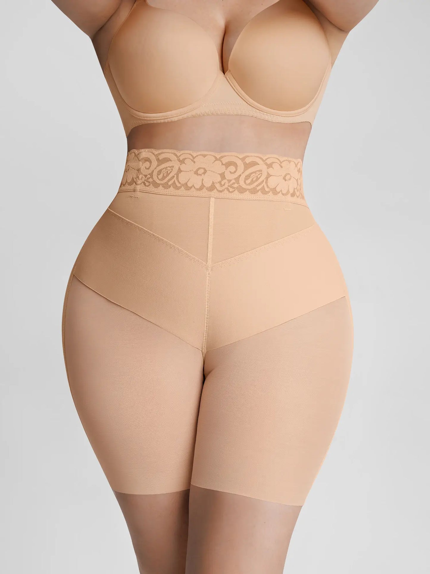 🏆LUCKYSONG® Butt Lift Ultra-Stretch V-Band Shaper Short🪻