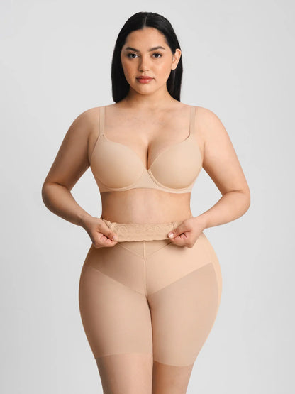 🏆LUCKYSONG® Butt Lift Ultra-Stretch V-Band Shaper Short🪻