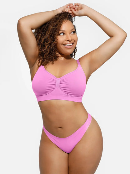 🏆LUCKYSONG® Everyday Wireless Bra Unlined Soft Bra