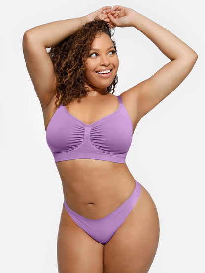 🏆LUCKYSONG® Everyday Wireless Bra Unlined Soft Bra