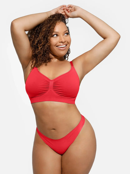 🏆LUCKYSONG® Everyday Wireless Bra Unlined Soft Bra