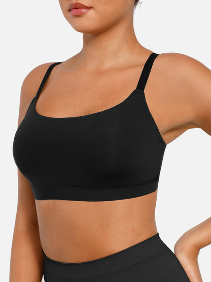 🏆LUCKYSONG®  Wireless Invisible Square Neck Everyday Bra
