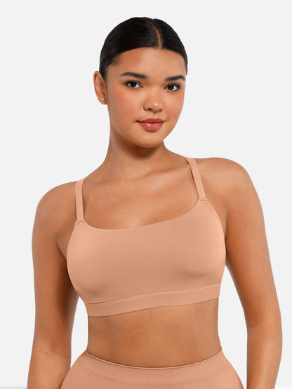 🏆LUCKYSONG®  Wireless Invisible Square Neck Everyday Bra