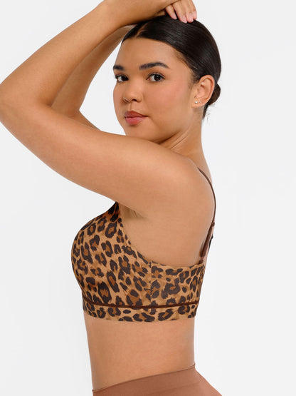 🏆LUCKYSONG®  Wireless Invisible Square Neck Everyday Bra