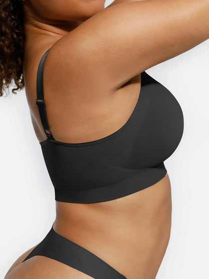 🏆LUCKYSONG® Everyday Wireless Bra Unlined Soft Bra