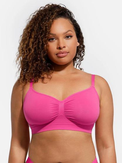 🏆LUCKYSONG® Everyday Wireless Bra Unlined Soft Bra