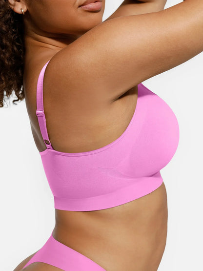 🏆LUCKYSONG® Everyday Wireless Bra Unlined Soft Bra