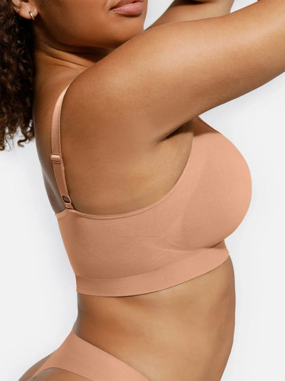 🏆LUCKYSONG® Everyday Wireless Bra Unlined Soft Bra