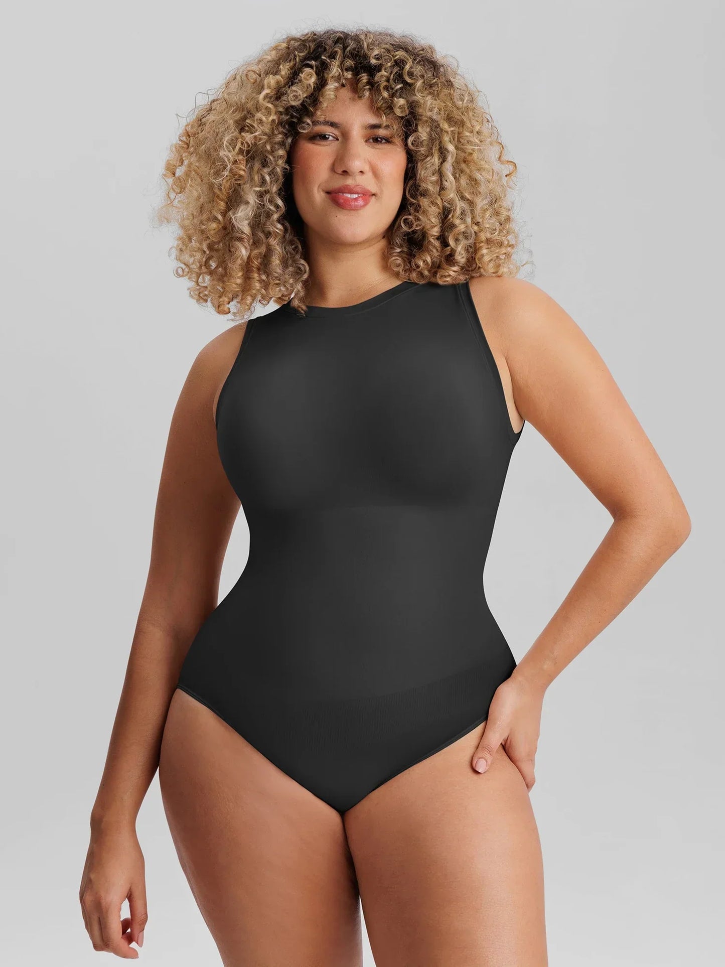 🏆LUCKYSONG®  Scoop Neck Buttery Seamless Everyday Bodysuit🪻