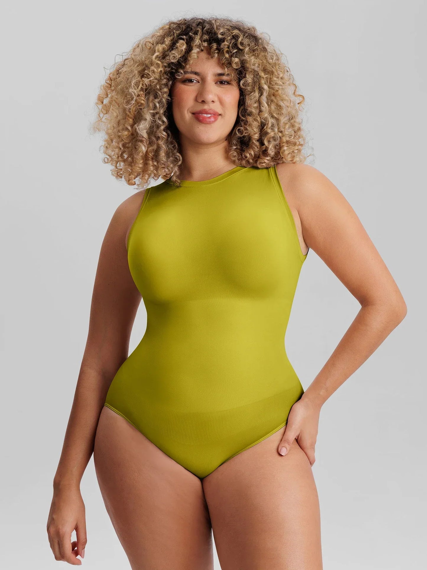 🏆LUCKYSONG®  Scoop Neck Buttery Seamless Everyday Bodysuit🪻