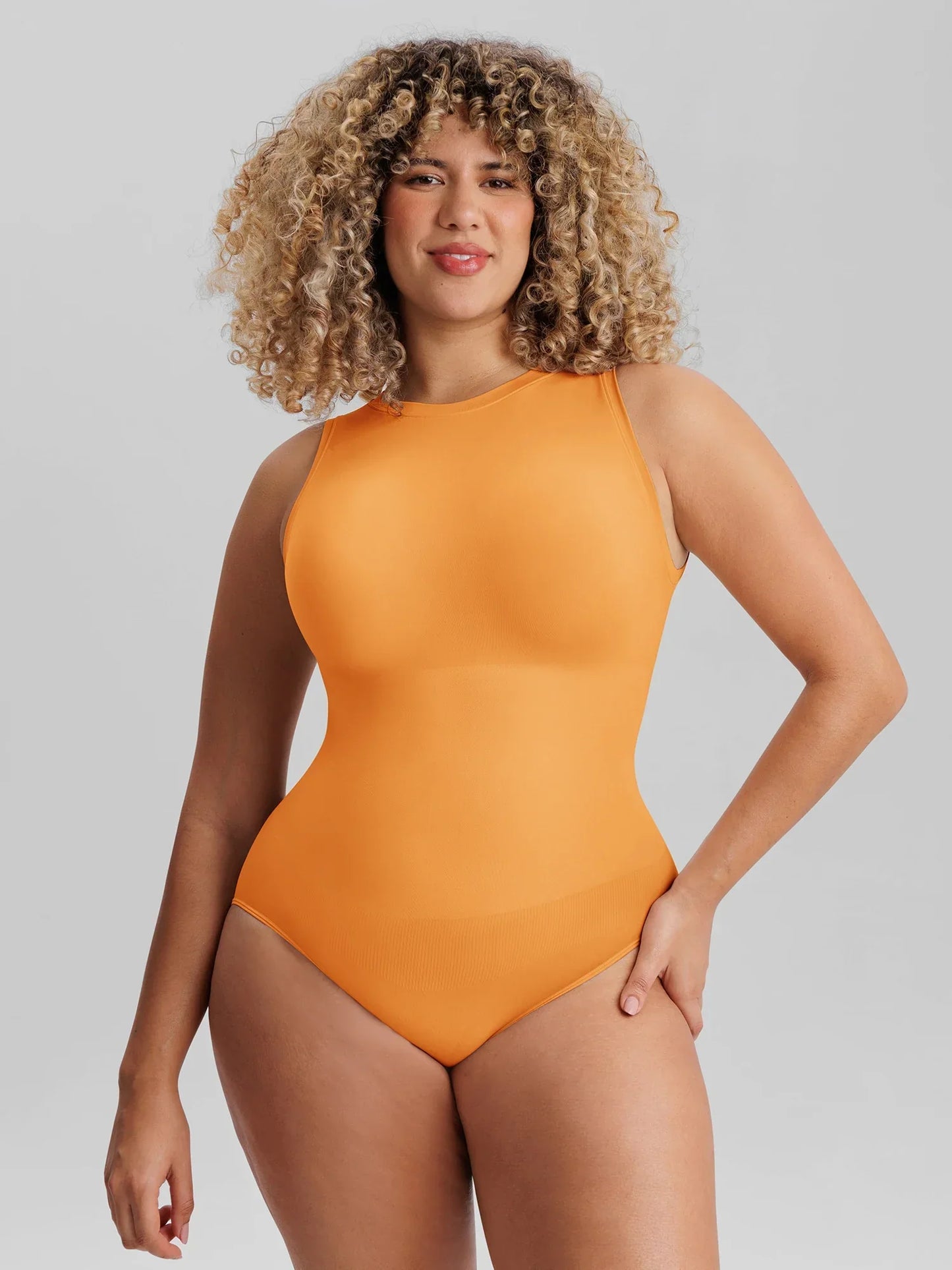 🏆LUCKYSONG®  Scoop Neck Buttery Seamless Everyday Bodysuit🪻