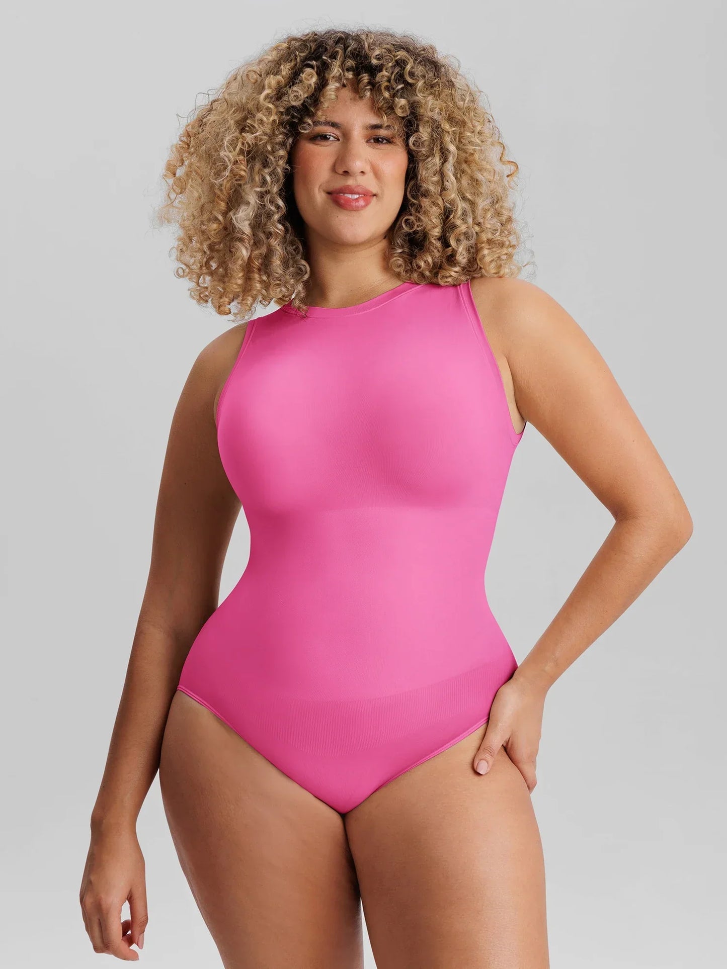 🏆LUCKYSONG®  Scoop Neck Buttery Seamless Everyday Bodysuit🪻