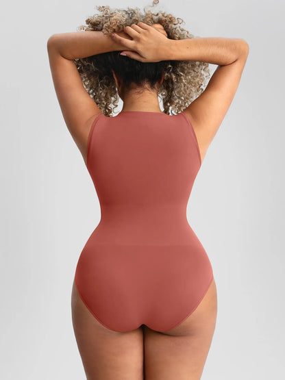 🏆LUCKYSONG®  Scoop Neck Buttery Seamless Everyday Bodysuit🪻