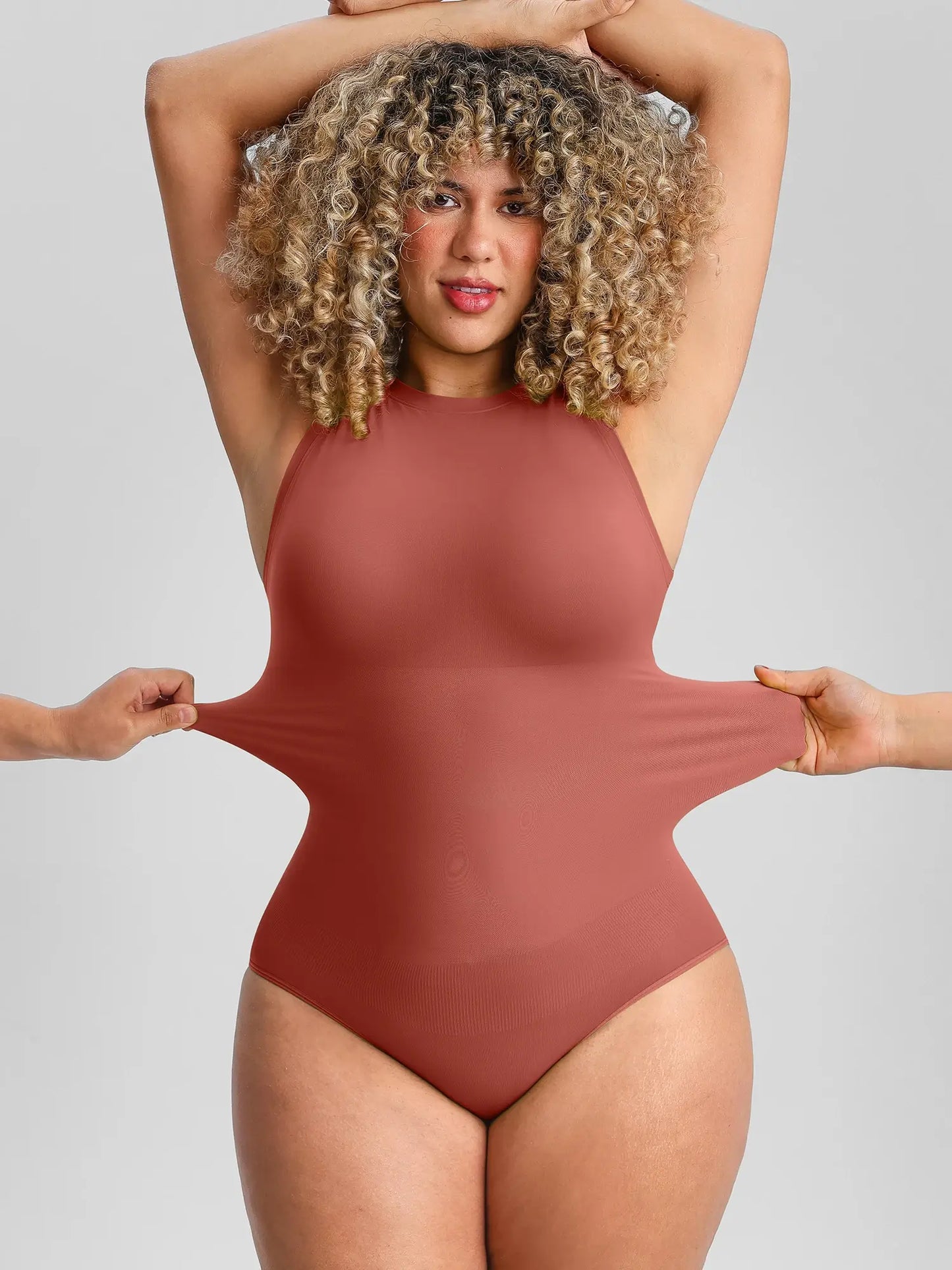 🏆LUCKYSONG®  Scoop Neck Buttery Seamless Everyday Bodysuit🪻