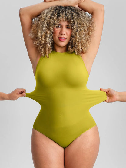 🏆LUCKYSONG®  Scoop Neck Buttery Seamless Everyday Bodysuit🪻