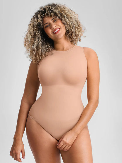 🏆LUCKYSONG®  Scoop Neck Buttery Seamless Everyday Bodysuit🪻