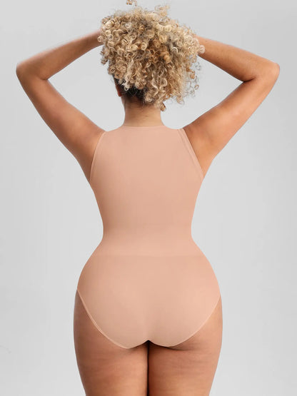 🏆LUCKYSONG®  Scoop Neck Buttery Seamless Everyday Bodysuit🪻