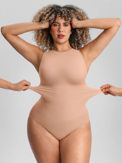 🏆LUCKYSONG®  Scoop Neck Buttery Seamless Everyday Bodysuit🪻