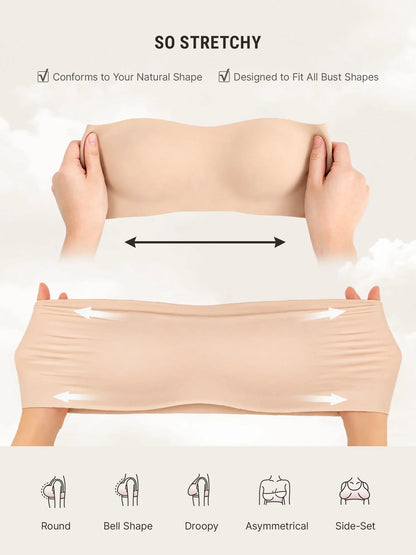 🏆LUCKYSONG® Butter-Soft Strapless Bandeau Bra🪻