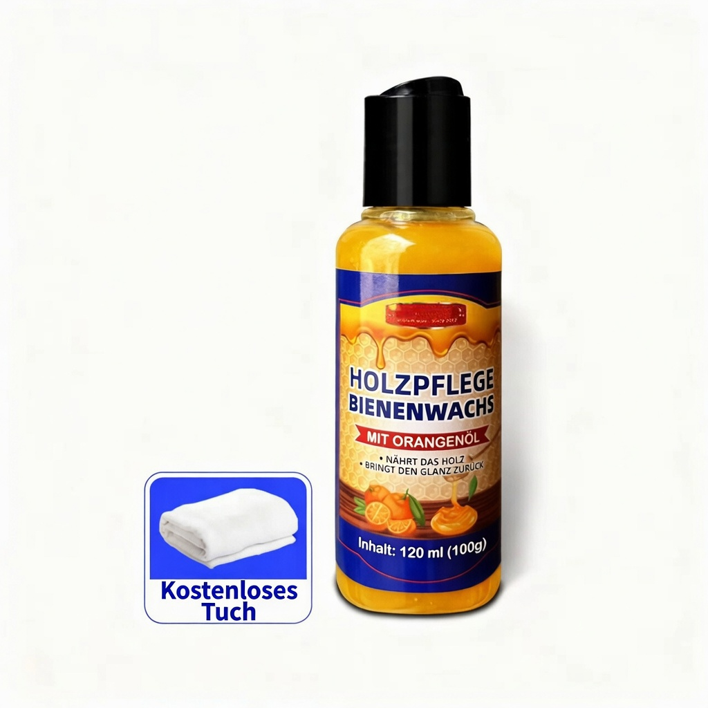 REBYIPO® 49 % RABATT – Aktionswoche 🎉🎉 Bienenwachs-Holzpflegespray 120 ml | Natürlicher Glanz & Schutz für Möbel, Böden und Schränke – nicht fettend, staubabweisendes Finish